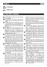 Предварительный просмотр 6 страницы Lavor NPX4 Instructions Manual