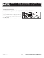 Preview for 20 page of Lavor PT-125 SS User'S Manual & Operating Instructions