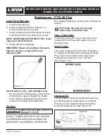 Preview for 10 page of Lavor PT70-SS Plus User'S Manual & Operating Instructions