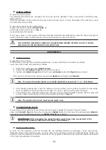 Preview for 38 page of Lavor SLG 700 ET Instructions And Operating Manual