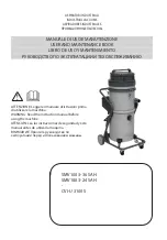 Lavor SMV100 3-36 SAH User And Maintenance Book предпросмотр