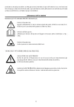 Предварительный просмотр 5 страницы Lavor SMV100 3-36 SAH User And Maintenance Book