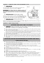 Preview for 27 page of Lavor SWL 990 ET Instructions And Operating Manual