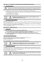 Preview for 282 page of Lavor SWL R 1300 Instructions And Operating Manual