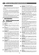 Предварительный просмотр 16 страницы Lavor Tormenta Translation Of The Original Instructions