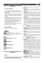 Preview for 75 page of Lavor TUCSON XL Manual