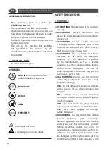 Предварительный просмотр 14 страницы Lavor Vulcano Instructions Manual