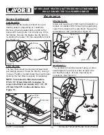 Предварительный просмотр 11 страницы LavorPro FF 45 User'S Manual & Operating Instructions