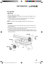 Preview for 13 page of LavorPro HK175FH Operation Manual