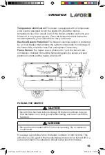 Preview for 15 page of LavorPro HK175FH Operation Manual