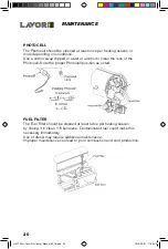 Preview for 20 page of LavorPro HK175FH Operation Manual