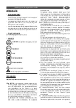 Preview for 37 page of Lavorwash 8.601.0099 Manual