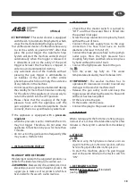 Preview for 19 page of Lavorwash ANTARTIC Manual