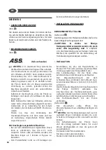 Preview for 34 page of Lavorwash ANTARTIC Manual