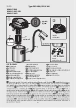 Предварительный просмотр 2 страницы Lavorwash ASHLEY 1000E Manual