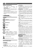 Предварительный просмотр 18 страницы Lavorwash DAKOTA-R 1509 XP Translation Of The Original Instructions