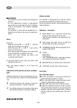 Preview for 22 page of Lavorwash GV Vesuvio 10 User Instructions