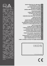 Preview for 1 page of Lavorwash IKON Manual