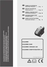 Lavorwash KOLUMBO Instruction Manual preview