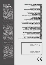 Lavorwash MCHPV LP 1211 Instruction Manual preview