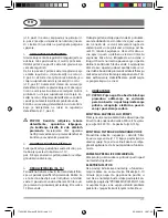 Preview for 111 page of Lavorwash NPX XP Manual