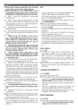 Предварительный просмотр 12 страницы Lavorwash P82.0604 Instructions Manual