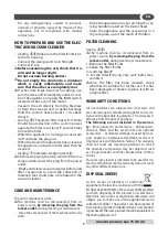 Предварительный просмотр 7 страницы Lavorwash RIU P82.0494 Instructions Manual