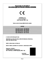 Preview for 4 page of Lavorwash SW 2600 BT Instructions And Operating Manual