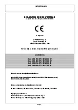 Preview for 7 page of Lavorwash SW 2600 BT Instructions And Operating Manual