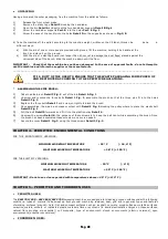 Preview for 28 page of Lavorwash SW 2600 BT Instructions And Operating Manual