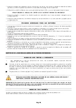 Preview for 70 page of Lavorwash SW 2600 BT Instructions And Operating Manual