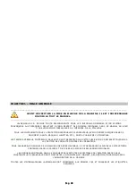 Предварительный просмотр 39 страницы Lavorwash SWL 700 ET Instructions And Operating Manual