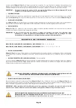 Предварительный просмотр 43 страницы Lavorwash SWL 700 ET Instructions And Operating Manual