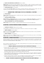 Предварительный просмотр 44 страницы Lavorwash SWL 700 ET Instructions And Operating Manual