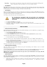 Предварительный просмотр 61 страницы Lavorwash SWL 700 ET Instructions And Operating Manual