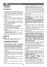 Предварительный просмотр 20 страницы Lavorwash VICKY Series Instructions Manual