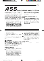 Preview for 24 page of Lavorwash XTR Manual