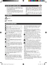 Preview for 47 page of Lavorwash XTR Manual