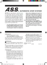 Preview for 48 page of Lavorwash XTR Manual