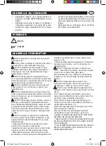 Preview for 63 page of Lavorwash XTR Manual