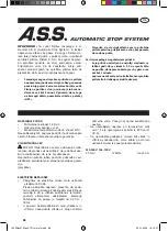 Preview for 88 page of Lavorwash XTR Manual