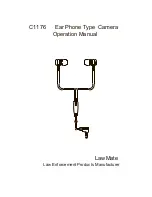 Lawmate C1176 Product Manual предпросмотр