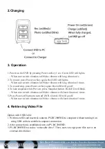 Предварительный просмотр 2 страницы Lawmate PV-RC200FHD Manual