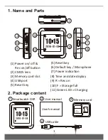 Предварительный просмотр 2 страницы Lawmate PV-WT10 User Manual