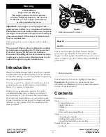 Preview for 2 page of Lawn-Boy 22270 Operator'S Manual