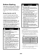 Предварительный просмотр 8 страницы Lawn-Boy 320 Operator'S Manual