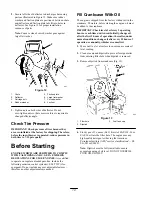 Предварительный просмотр 10 страницы Lawn-Boy 522R Operator'S Manual