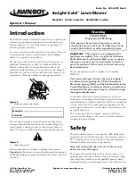 Preview for 1 page of Lawn-Boy Insight Gold 10696 Operator'S Manual