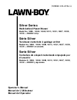 Lawn-Boy Silver Series Operator'S Manual preview