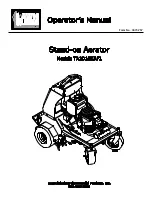 Lawn Solutions TA3016KAF1 Operator'S Manual preview